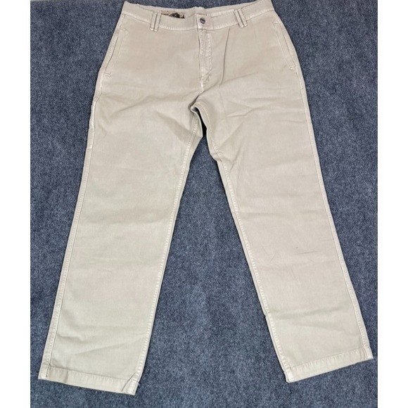 Gramicci Other - Gramicci Mens Beige Outdoor Casual Straight Leg Cargo Pants Cotton Size 38